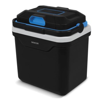 Sencor - Prenosni auto-frižider 24 l 60W/12V/230V crne boje
