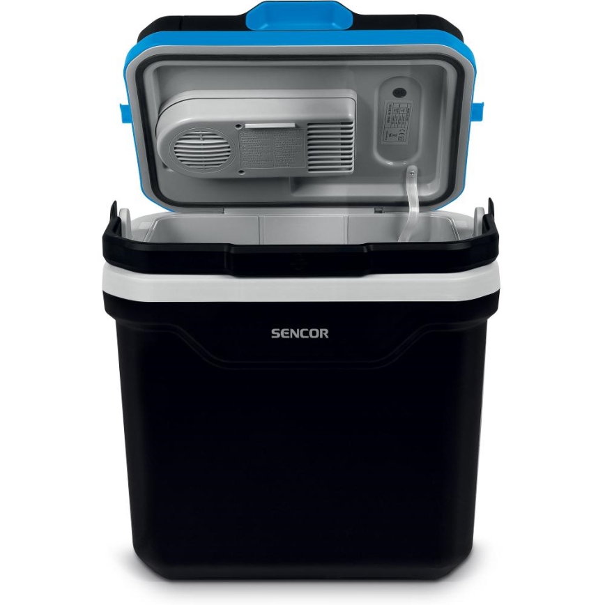 Sencor - Prenosni auto-frižider 24 l 60W/12V/230V crne boje