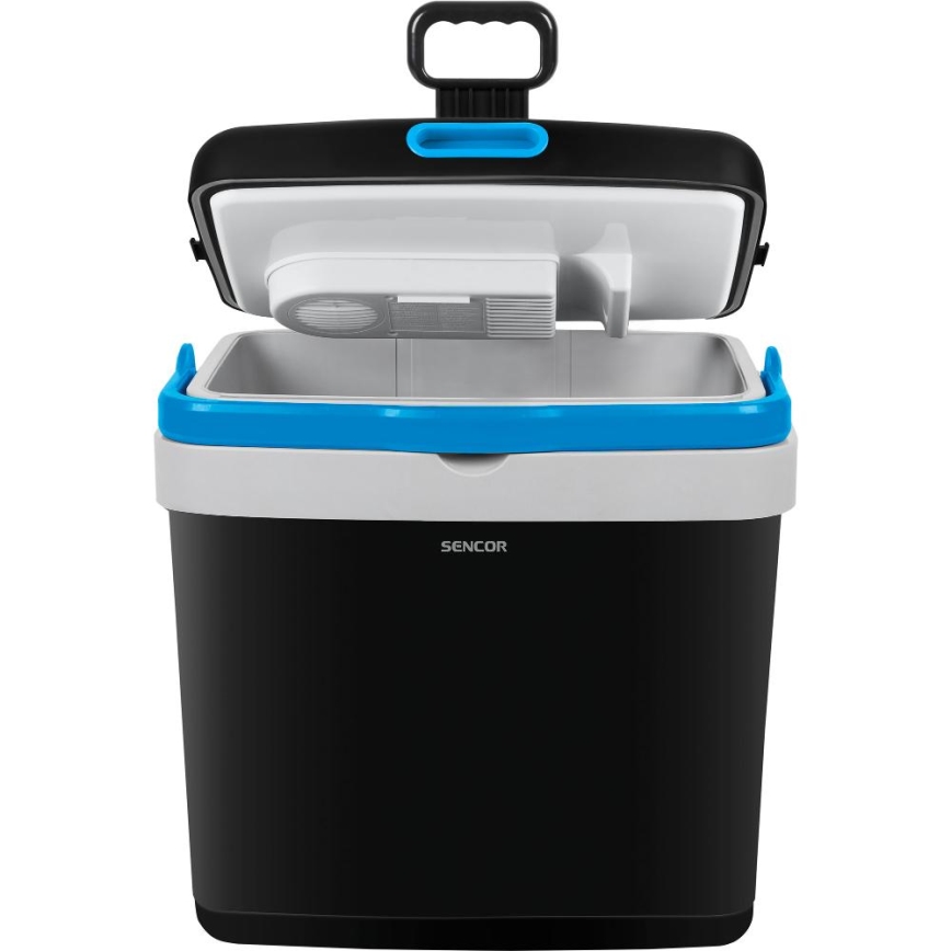 Sencor - Prenosni auto-frižider 33 l 60W/12V/230V crni