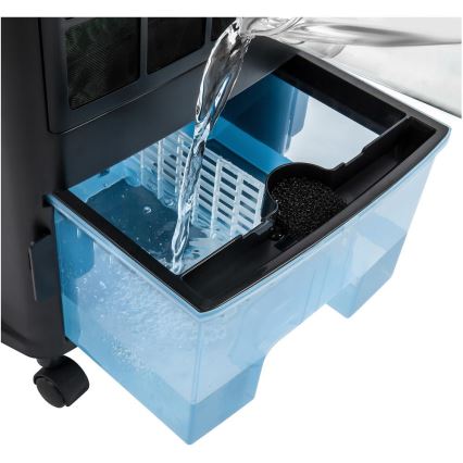 Sencor - Mobilni rashladivač vazduha 3u1 110W/230V srebrna/crna + daljinski upravljač