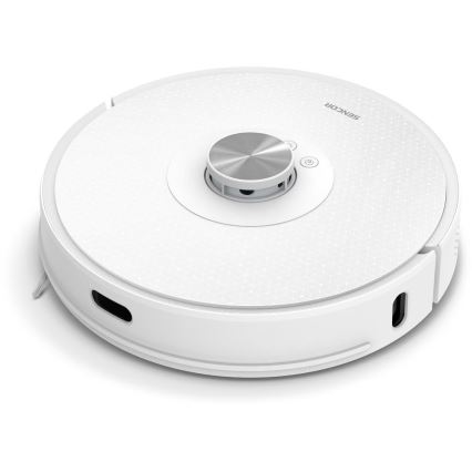 Sencor - Robotski usisivač sa mopom 2u1 50W/5000 mAh Wi-Fi bela + daljinski upravljač