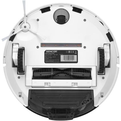 Sencor - Robotski usisivač sa mopom 2u1 50W/5000 mAh Wi-Fi bela + daljinski upravljač
