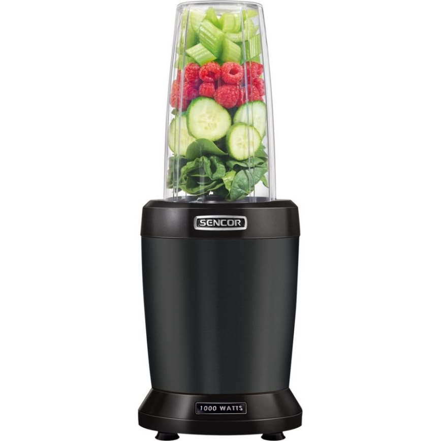 Sencor - Smoothie nutri blender 1000W/230V crna