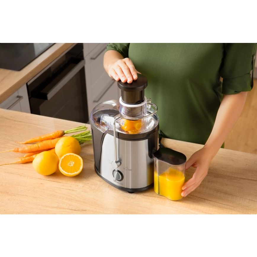 Sencor - Sokovnik 400W/230V mat hrom/crna