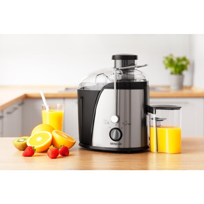 Sencor - Sokovnik 400W/230V mat hrom/crna