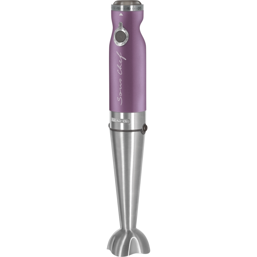 Sencor - Štapni blender 4u1 1200W/230V inox/ljubičasta