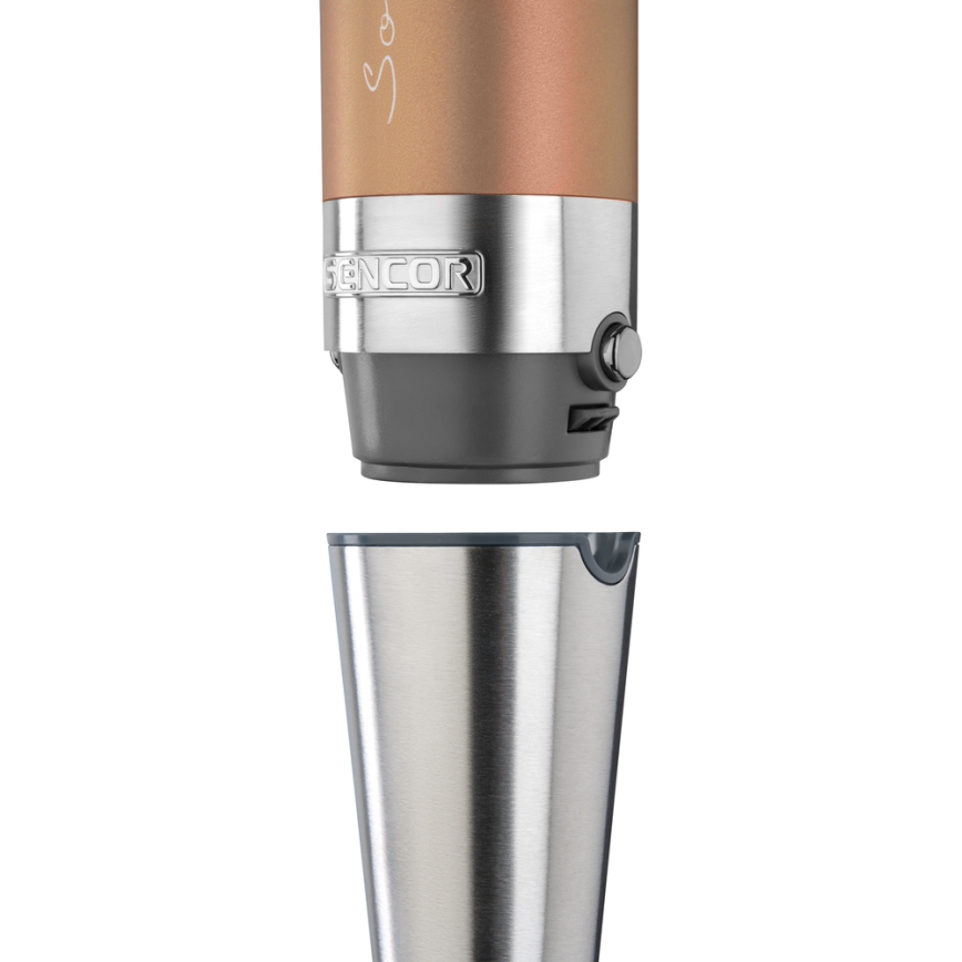 Sencor - Štapni mikser 4u1 1200W/230V inox/bakarna