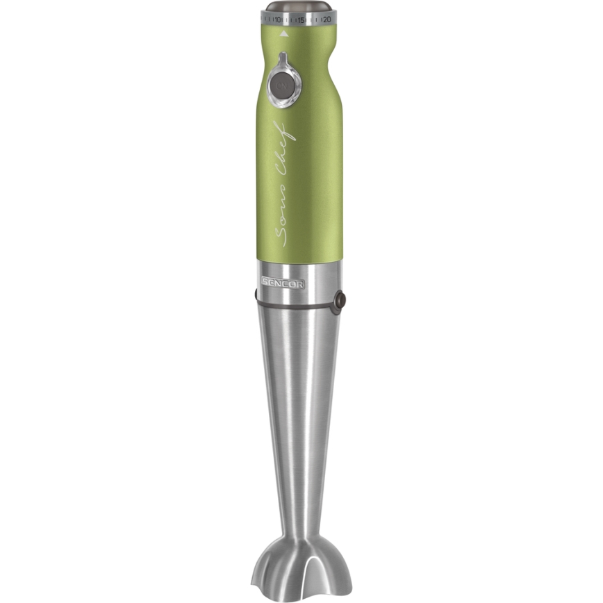 Sencor - Štapni mikser 4u1 1200W/230V inox/zelena