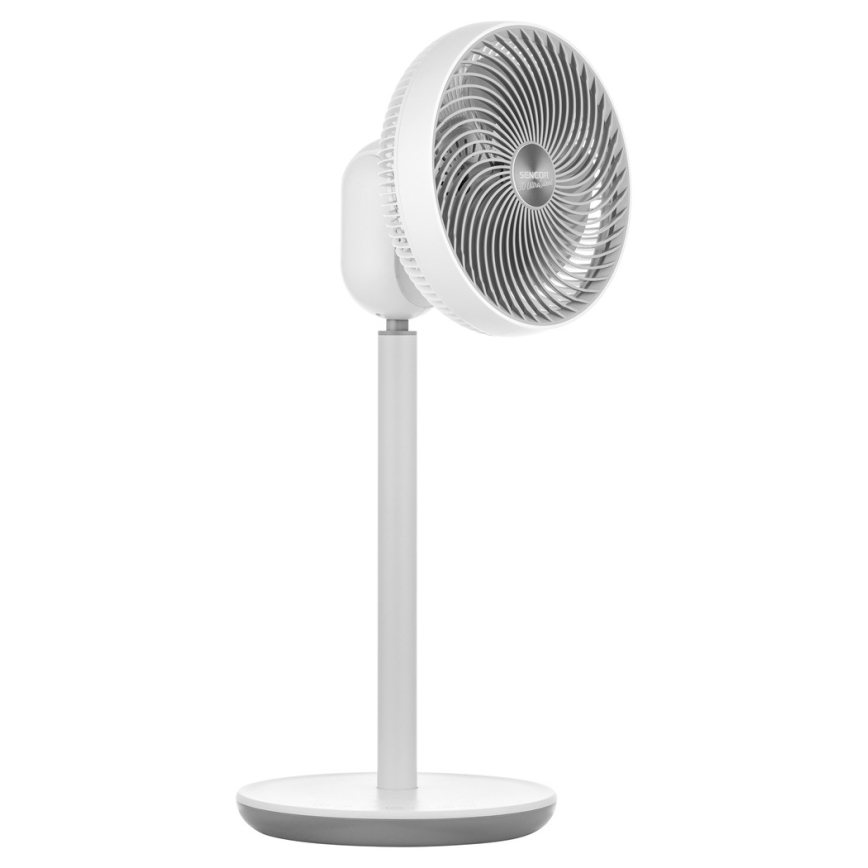 Sencor - Stojni ventilator 3D UltraSilent 26W/230V beo + daljinski upravljač