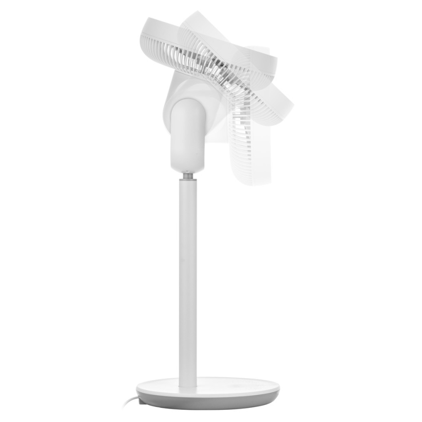 Sencor - Stojni ventilator 3D UltraSilent 26W/230V beo + daljinski upravljač