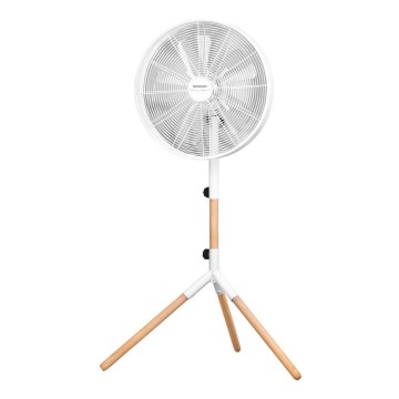 Sencor - Stojni ventilator 50W/230V bela/bukva