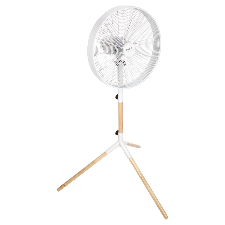 Sencor - Stojni ventilator 50W/230V bela/bukva