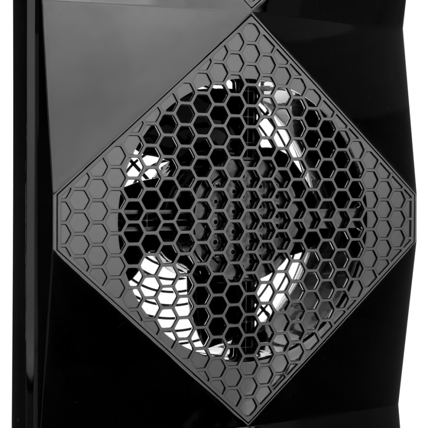 Sencor - Stojni ventilator UltraThin 90W/230V crna + daljinski upravljač