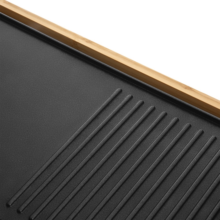 Sencor - Stoni električni roštilj 1800W/230V bambus