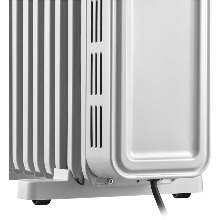 Sencor - Uljni radijator sa 13 rebara 1000/2500 W, 230 V, bela + daljinski upravljač