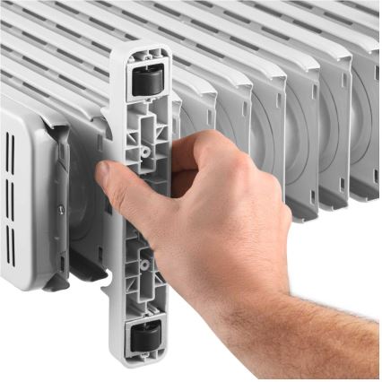 Sencor - Uljni radijator sa 13 rebara 1000/2500 W, 230 V, bela + daljinski upravljač