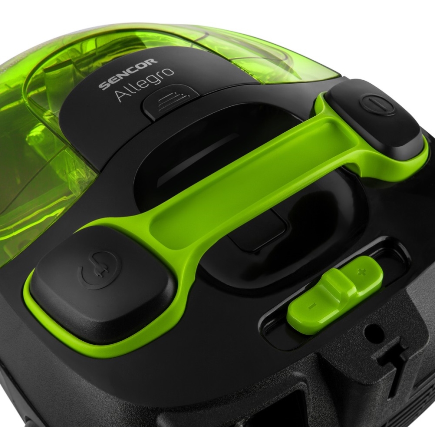 Sencor - Usisivač bez vreće 1,5 l 890W/230V zelena/crna