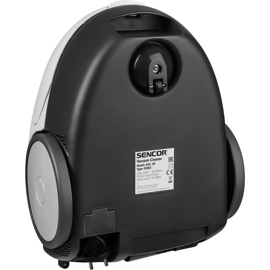 Sencor - Usisivač sa kesom 1,5 l 850W/230V beo