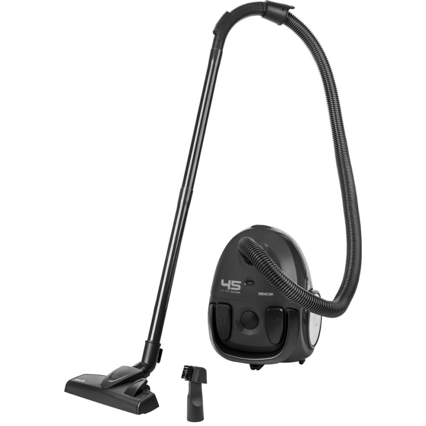 Sencor - Usisivač sa kesom 1,5 l 850W/230V crni