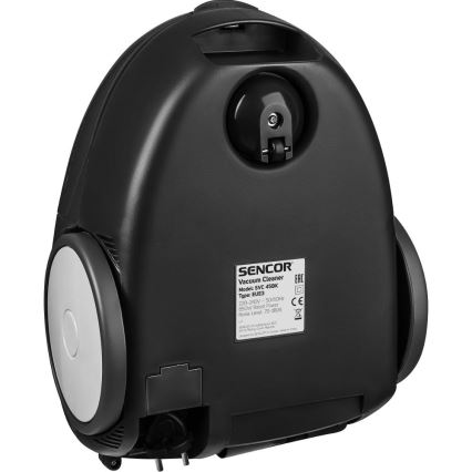 Sencor - Usisivač sa kesom 1,5 l 850W/230V crni