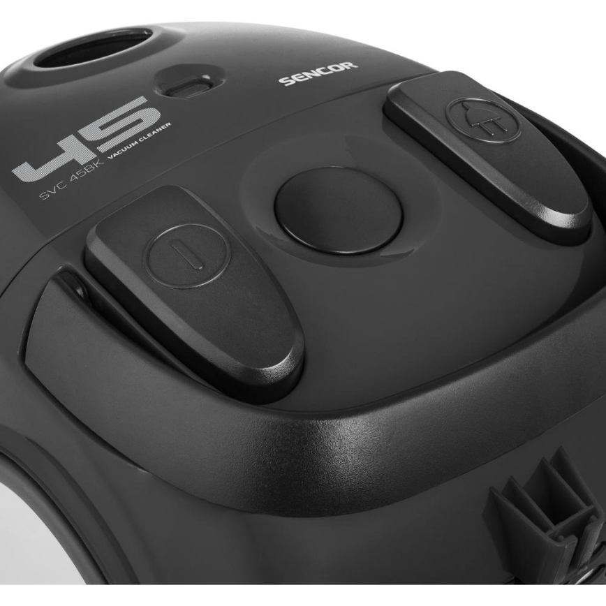 Sencor - Usisivač sa kesom 1,5 l 850W/230V crni