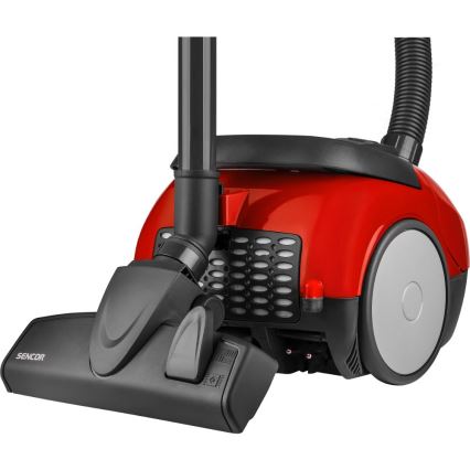 Sencor - Usisivač sa kesom 1,5 l 850W/230V crvena/crna