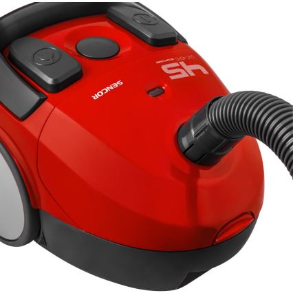 Sencor - Usisivač sa kesom 1,5 l 850W/230V crvena/crna