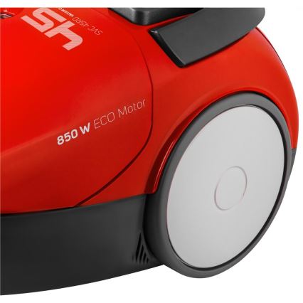 Sencor - Usisivač sa kesom 1,5 l 850W/230V crvena/crna