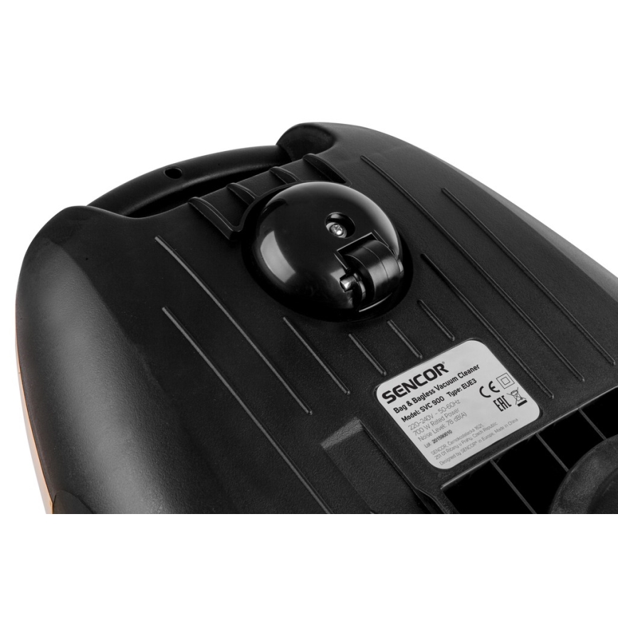 Sencor - Usisivač sa kesom/bez kese 4,5 l/3 l 700W/230V zlatna