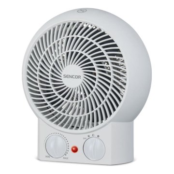 Sencor - Ventilator sa grejnim telom 1200/2000W/230V bela
