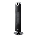 Sencor - Ventilator sa keramičkim grejnim telom 1300/2500W/230V crna + daljinski upravljač