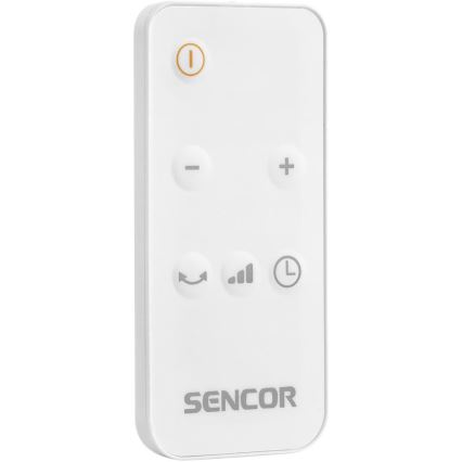 Sencor - Ventilator sa keramičkim grejnim telom 2200W/230V Wi‑Fi bela + daljinski upravljač