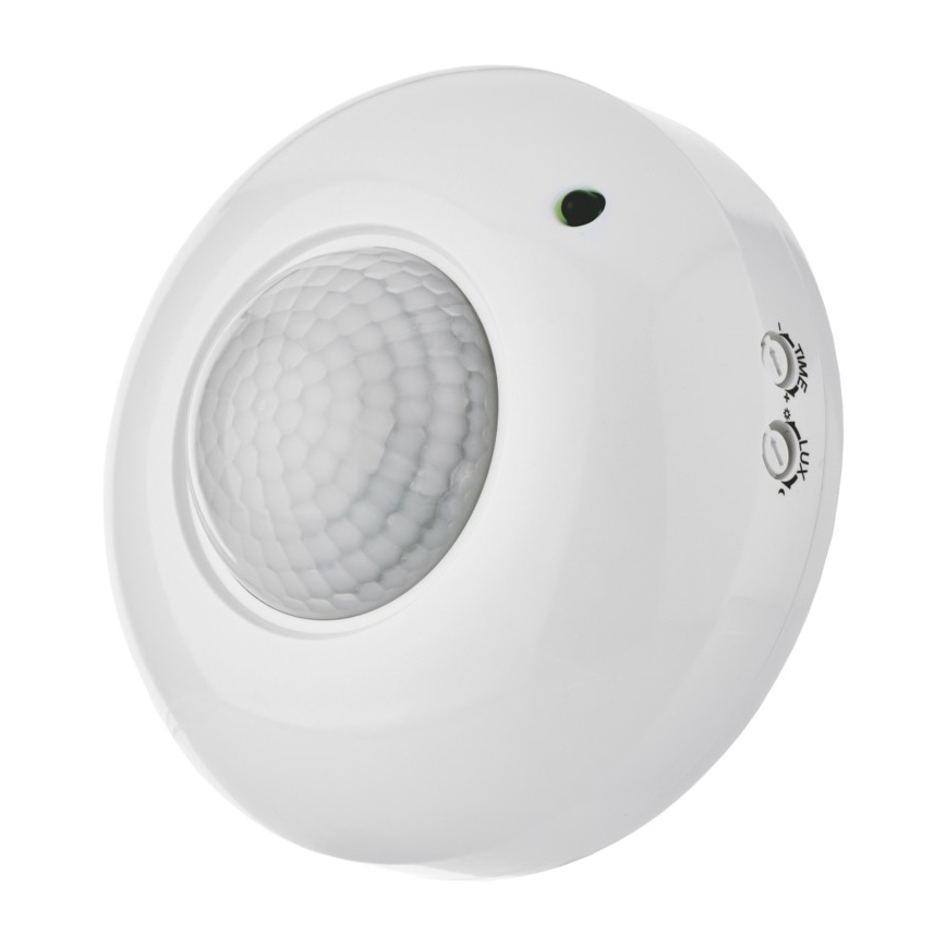 Senzor pokreta PIR B 360° 1200W/230V beli