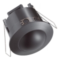 Senzor pokreta za spušteni plafon PIR 360° 500W/230V crni