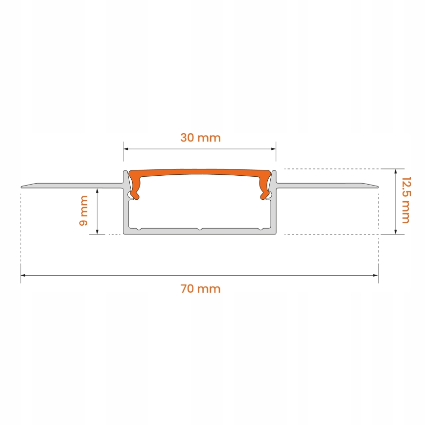 SET 1x LED RGBW prigušiva traka DIGITAL LED/16,5W/230V 5 m + 5x ugradni profil 1 m srebrna/bela + daljinski upravljač