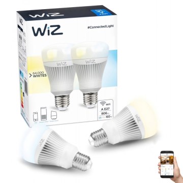 SET 2x LED prigušiva sijalica E27/11,5W/230V 2700-6500K Wi-Fi - WiZ
