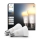 SET 2x LED prigušiva sijalica Philips Hue WHITE AMBIANCE E27/8,1W/230V 1000-20000K