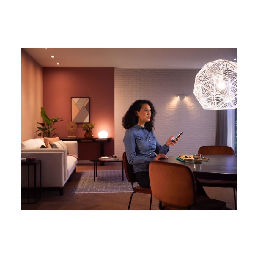SET 2x LED prigušiva sijalica Philips Hue WHITE E27/9,5W/230V 2700K