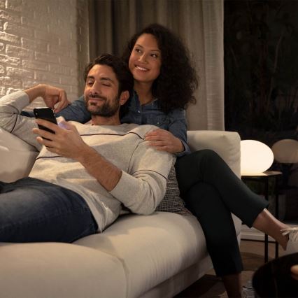 SET 2x LED Žarulja za prigušivanje Philips HUE WHITE E27/9W/230V