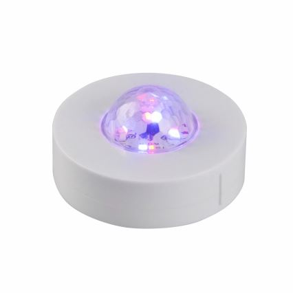 Komplet 2x LED RGB prigušiva dekorativna svetiljka FESTA 3xAAA/4,5V + daljinski upravljač