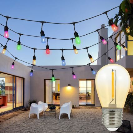 SET 2x LED sijalica PARTY E27/0,3W/36V