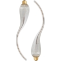 SET 2x prigušiva LED sijalica LAMDA E27/4W/230V 2100K prozirna
