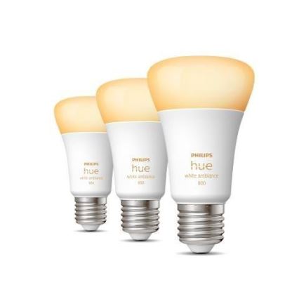 Komplet 3x LED prigušiva sijalica Philips Hue WHITE AMBIANCE A60 E27/6W/230V 2200-6500K