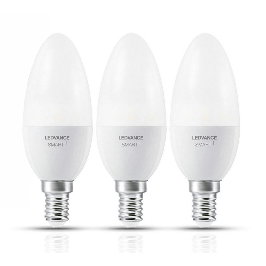 SET 3x LED prigušiva sijalica SMART+ E14/5W/230V 2700K Wi-Fi - Ledvance
