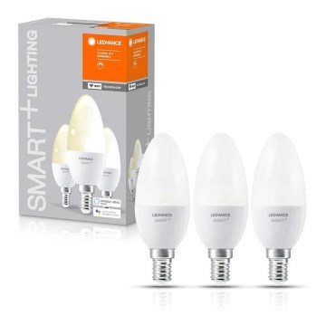 SET 3x LED prigušiva sijalica SMART+ E14/5W/230V 2700K Wi-Fi - Ledvance