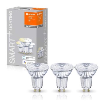 SET 3x LED prigušiva sijalica SMART+ GU10/5W/230V 2700K Wi-Fi - Ledvance