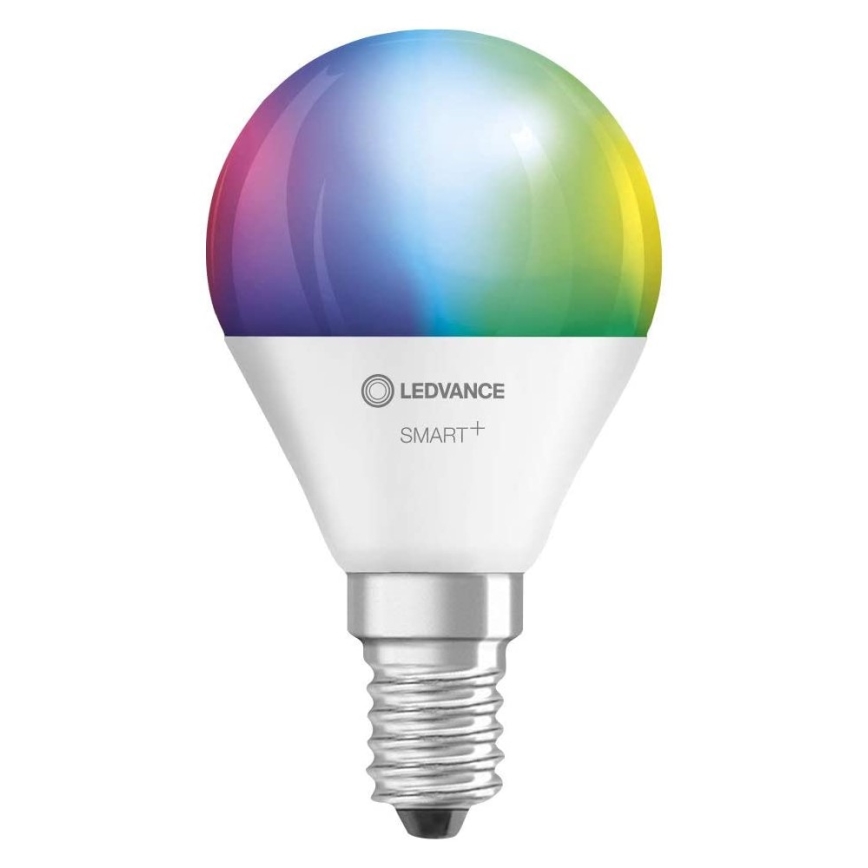 Komplet od 3 LED RGBW prigušive sijalice SMART+ E14/5W/230V 2700K-6500K Wi-Fi - Ledvance