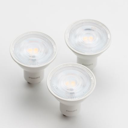 SET 3x LED sijalica Philips GU10/4,7W/230V 2700K