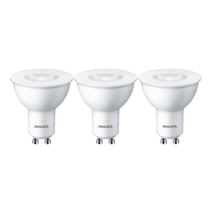 SET 3x LED sijalica Philips GU10/4,7W/230V 2700K