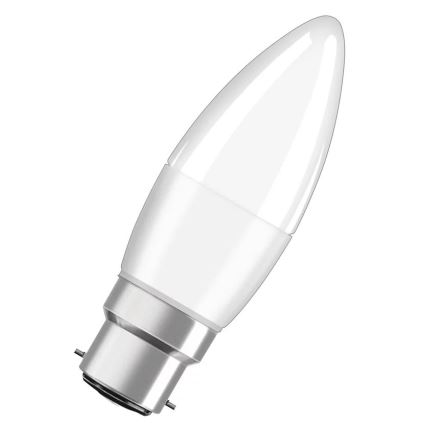 Set 3x LED sijalice B38, grlo B22d, 4,9W, 230V, 3000K - Osram